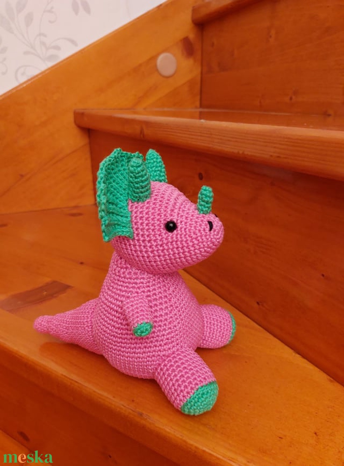 Trixie, a triceratops - játék & sport - plüssállat & játékfigura - plüss dínók - Meska.hu Trixie, a triceratops - játék & sport - plüssállat & játékfigura - plüss dínók - Meska.hu