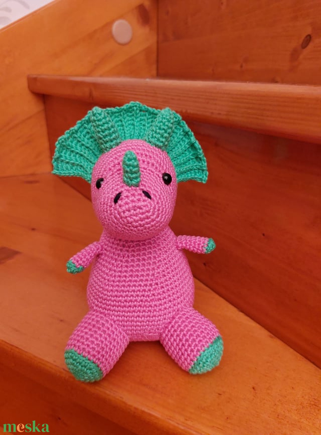 Trixie, a triceratops - játék & sport - plüssállat & játékfigura - plüss dínók - Meska.hu Trixie, a triceratops - játék & sport - plüssállat & játékfigura - plüss dínók - Meska.hu