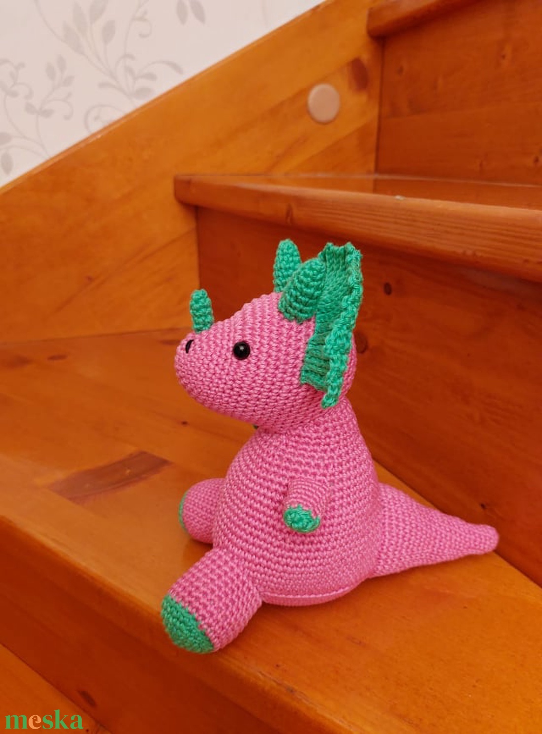 Trixie, a triceratops - játék & sport - plüssállat & játékfigura - plüss dínók - Meska.hu Trixie, a triceratops - játék & sport - plüssállat & játékfigura - plüss dínók - Meska.hu