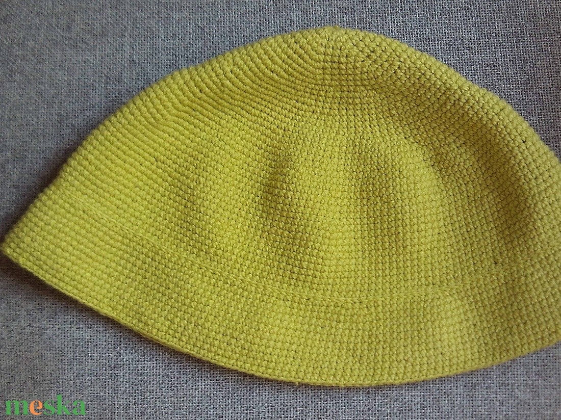 Horgolt nyári kalap - ruha & divat - sál, sapka, kendő - kalap - Meska.hu