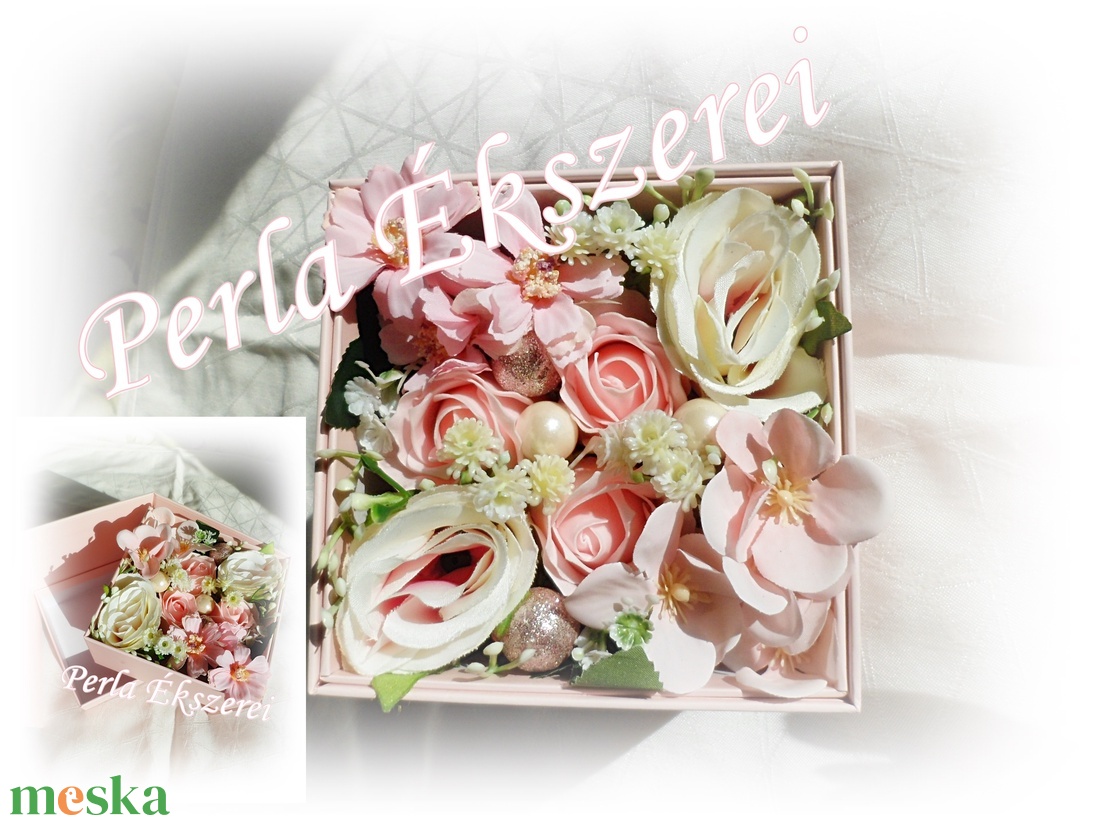 Titok doboz - ékszer - ékszertartó - ékszerdoboz - Meska.hu