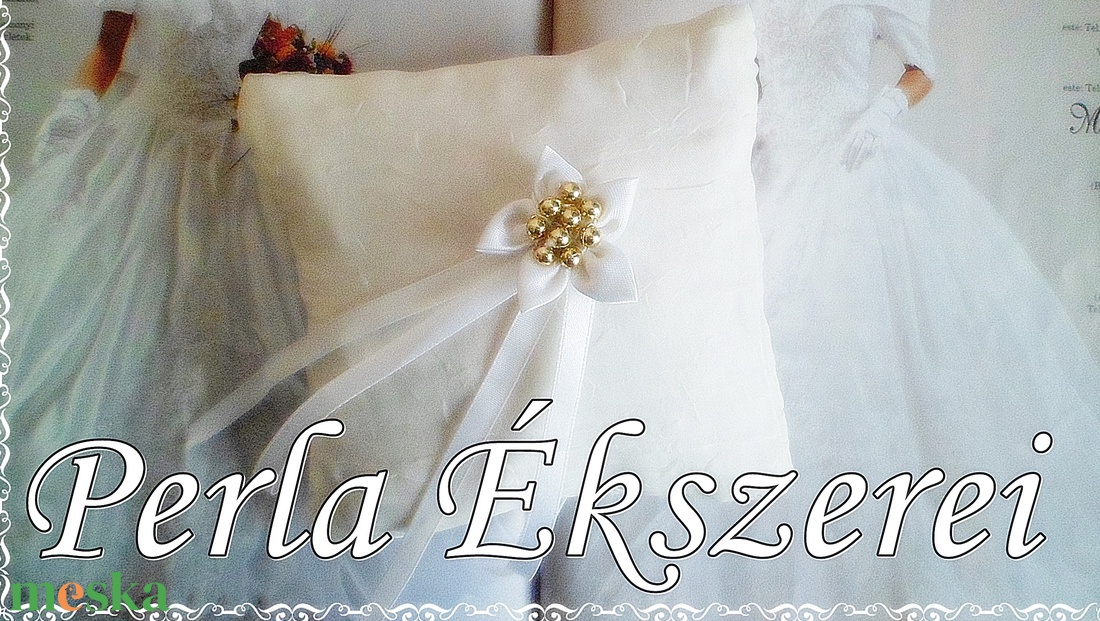 Krémszínű gyűrűpárna - esküvő - kiegészítők - gyűrűtartó & gyűrűpárna - Meska.hu Krémszínű gyűrűpárna - esküvő - kiegészítők - gyűrűtartó & gyűrűpárna - Meska.hu