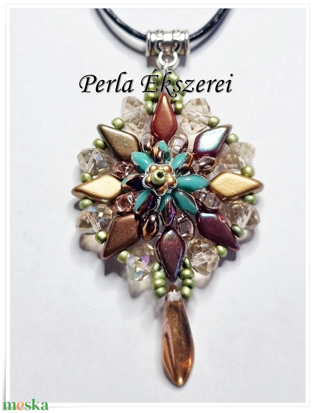 Rebeka szelence medál - ékszer - nyaklánc - medálos nyaklánc - Meska.hu