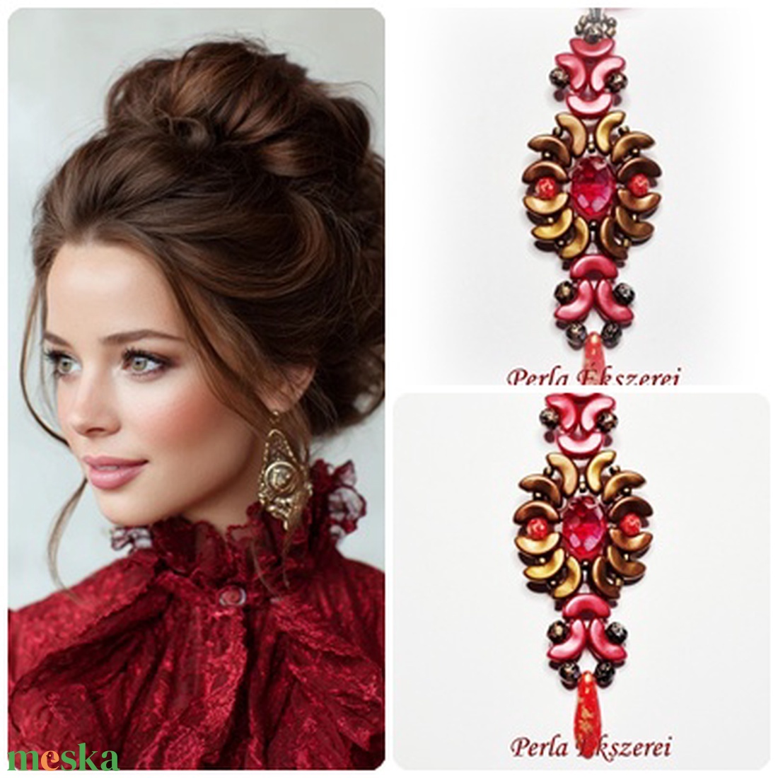 Donatella medál - ékszer - nyaklánc - medálos nyaklánc - Meska.hu