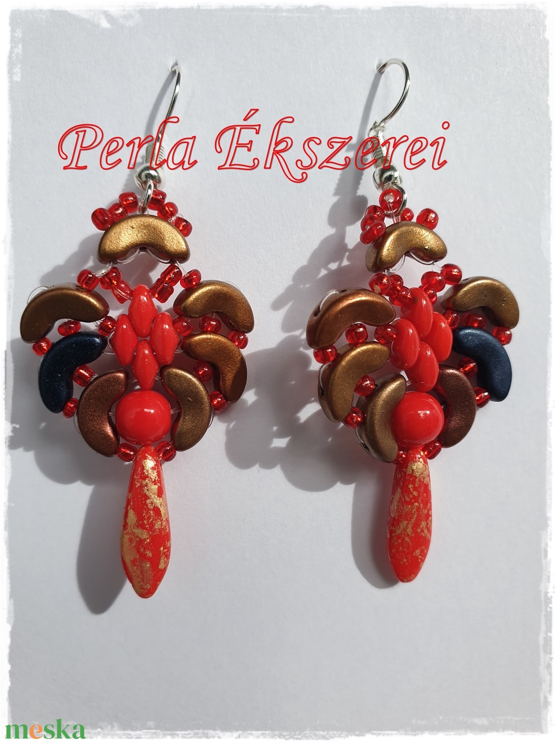 Padme szelencéje fülbevaló - ékszer - fülbevaló - lógó fülbevaló - Meska.hu