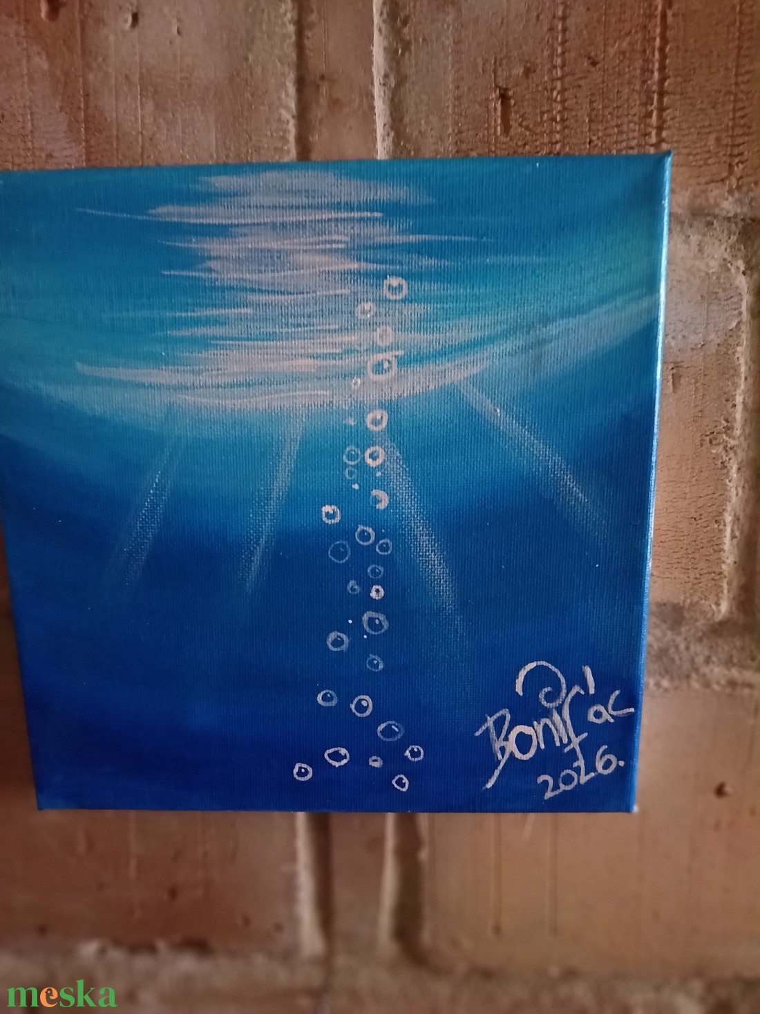 Merűlés - művészet - festmény - akril - Meska.hu