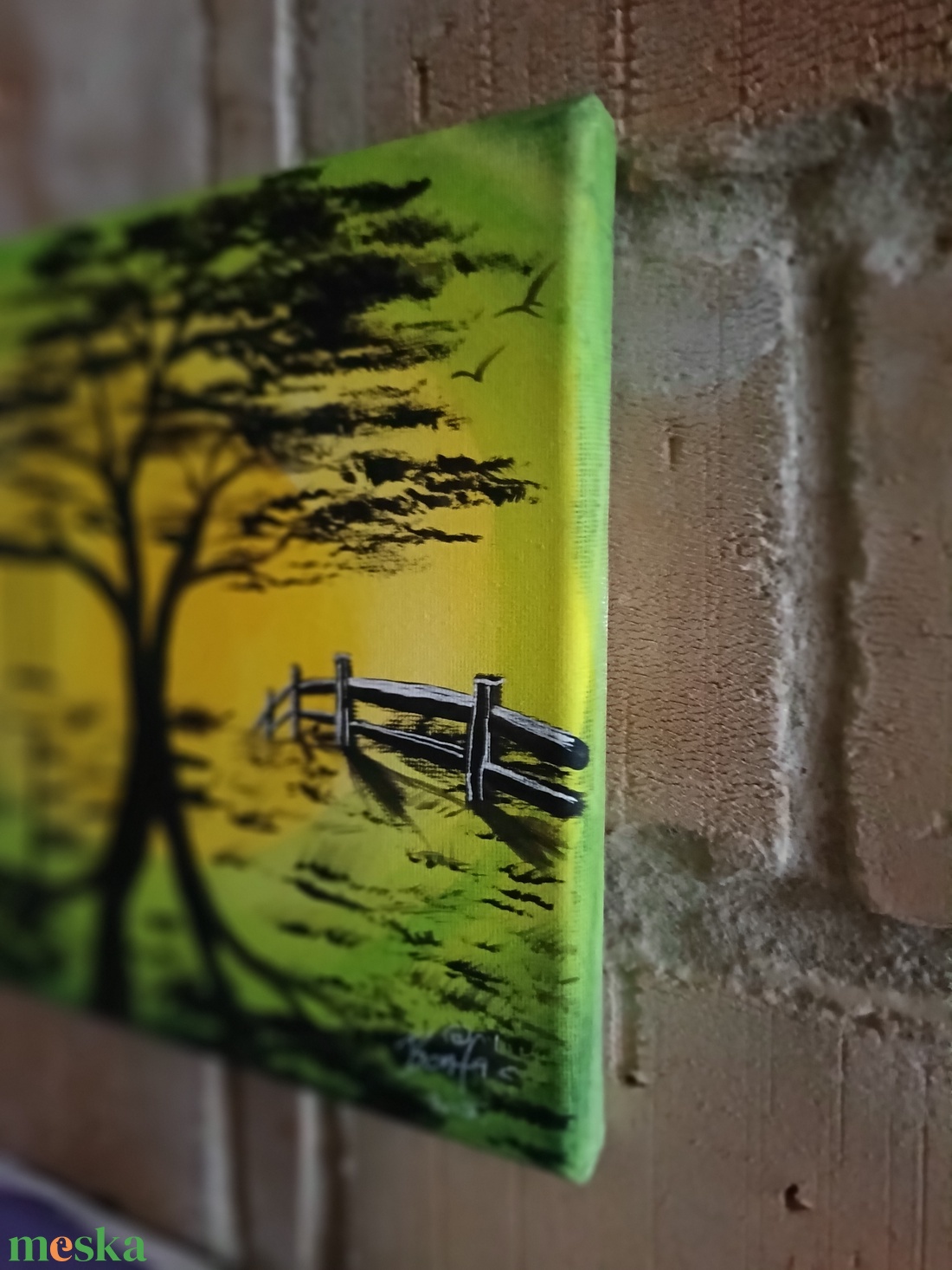 Hinta - művészet - festmény - akril - Meska.hu