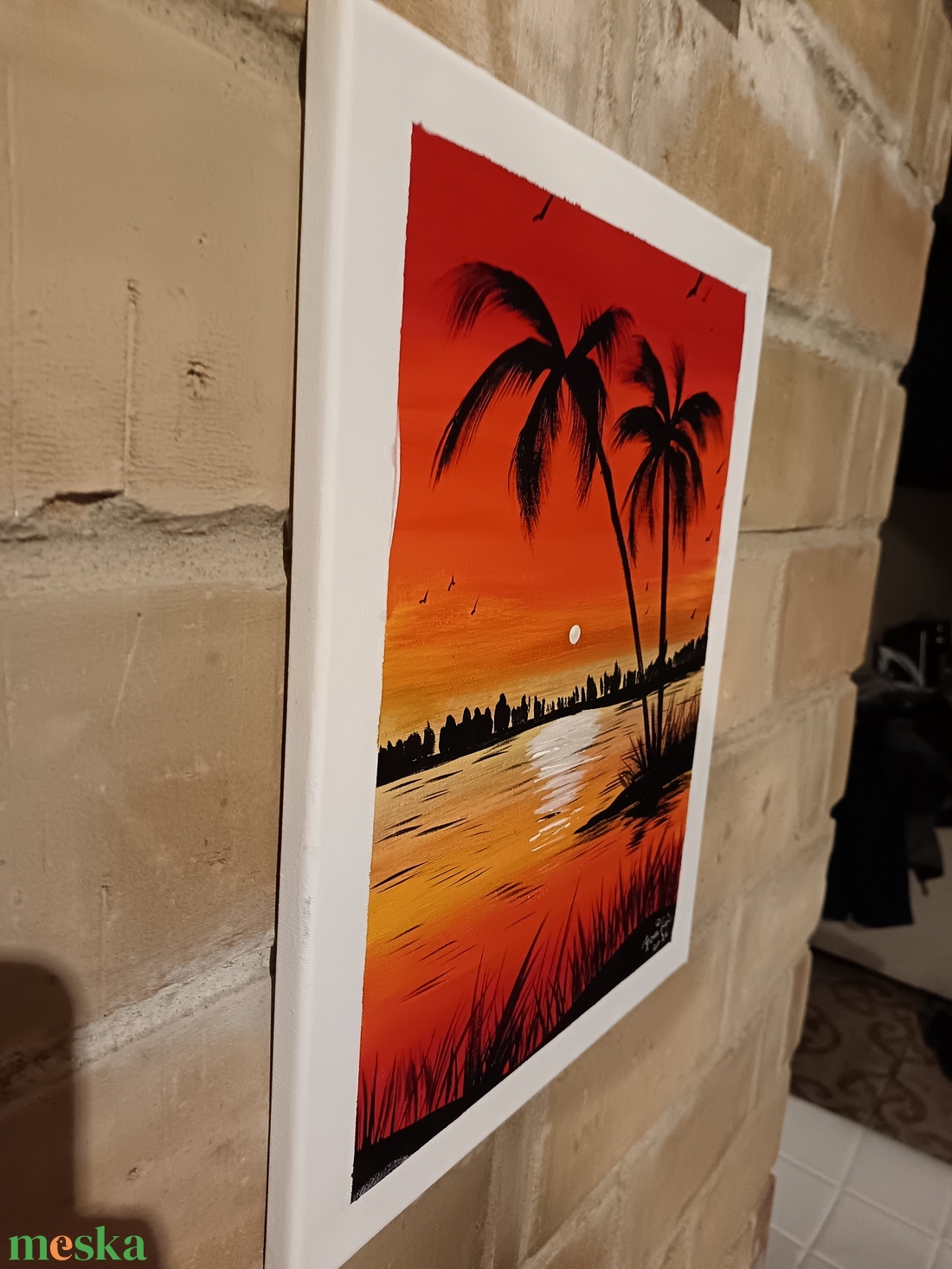 Karibi tengeralattjáró - művészet - festmény - akril - Meska.hu