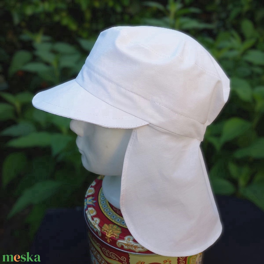 Légiós sapka/ unisex / felnőtt, gyermek / fehér - ruha & divat - sál, sapka, kendő - sapka - Meska.hu