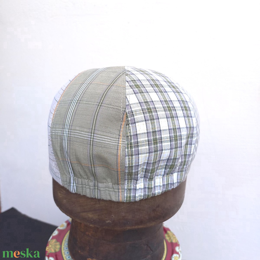  Design golf sapka / férfi / nyári / drapp- khaki tónusú  - ruha & divat - sál, sapka, kendő - sapka - Meska.hu
