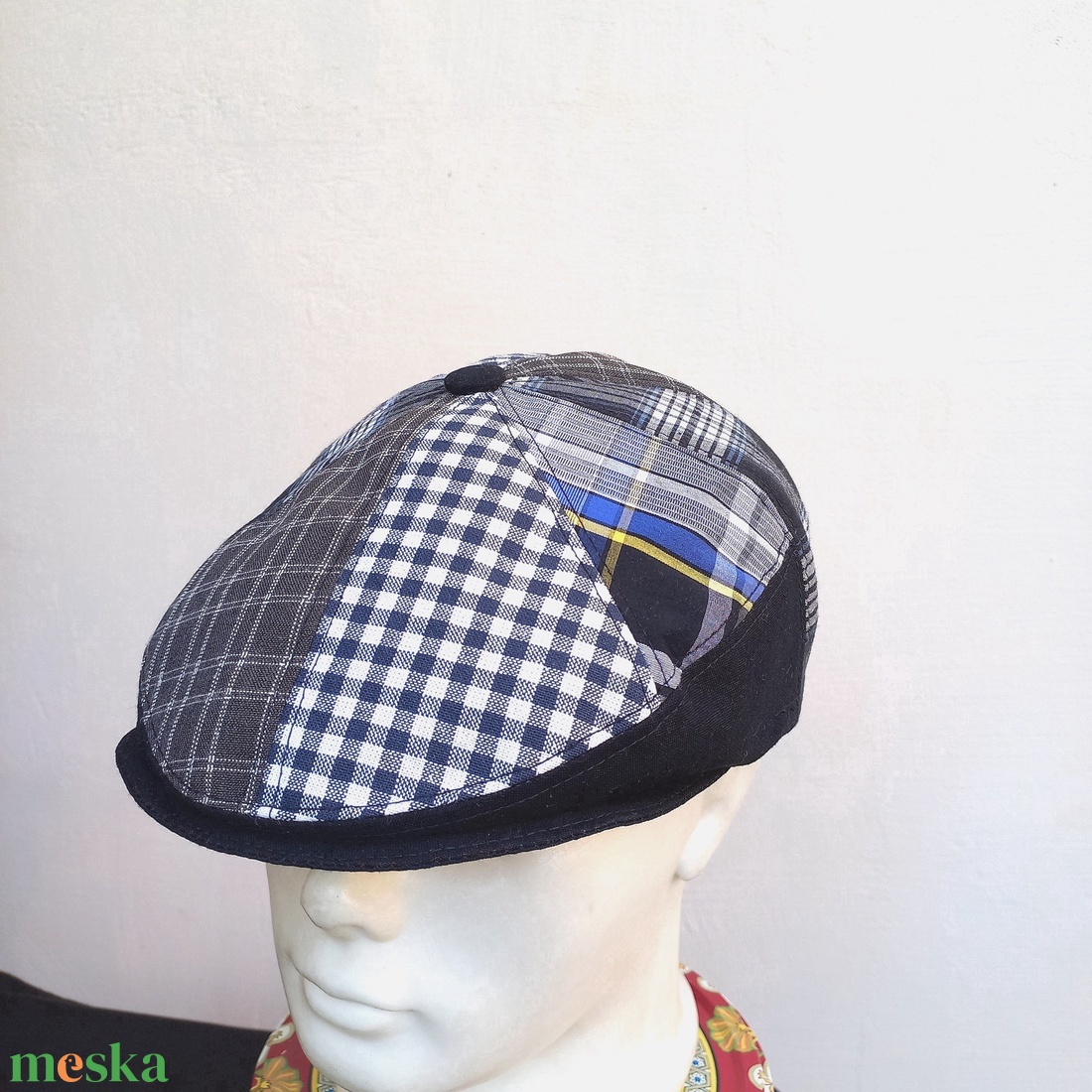 Design golf sapka / férfi / nyári / szürkés tónusú - ruha & divat - sál, sapka, kendő - sapka - Meska.hu