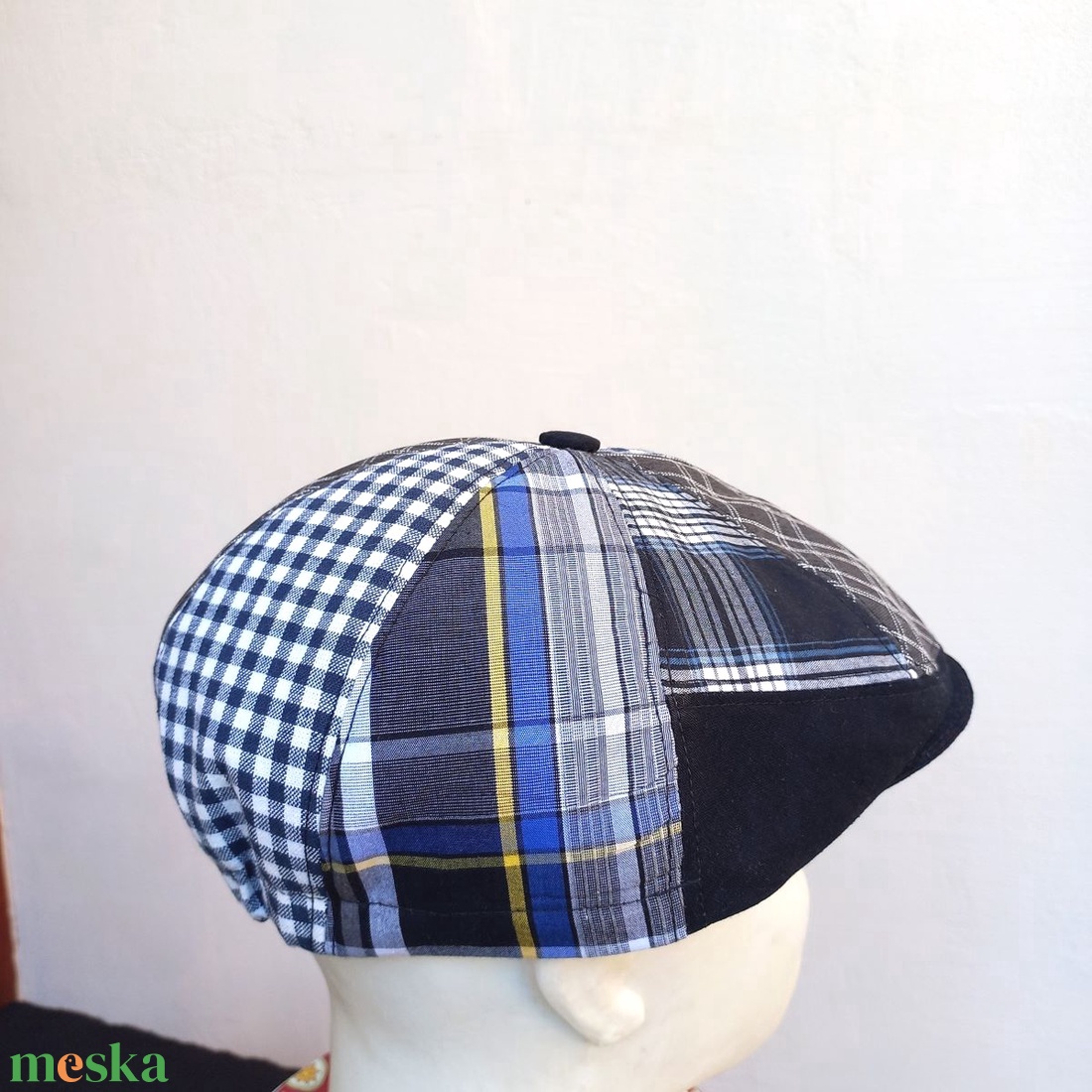 Design golf sapka / férfi / nyári / szürkés tónusú - ruha & divat - sál, sapka, kendő - sapka - Meska.hu