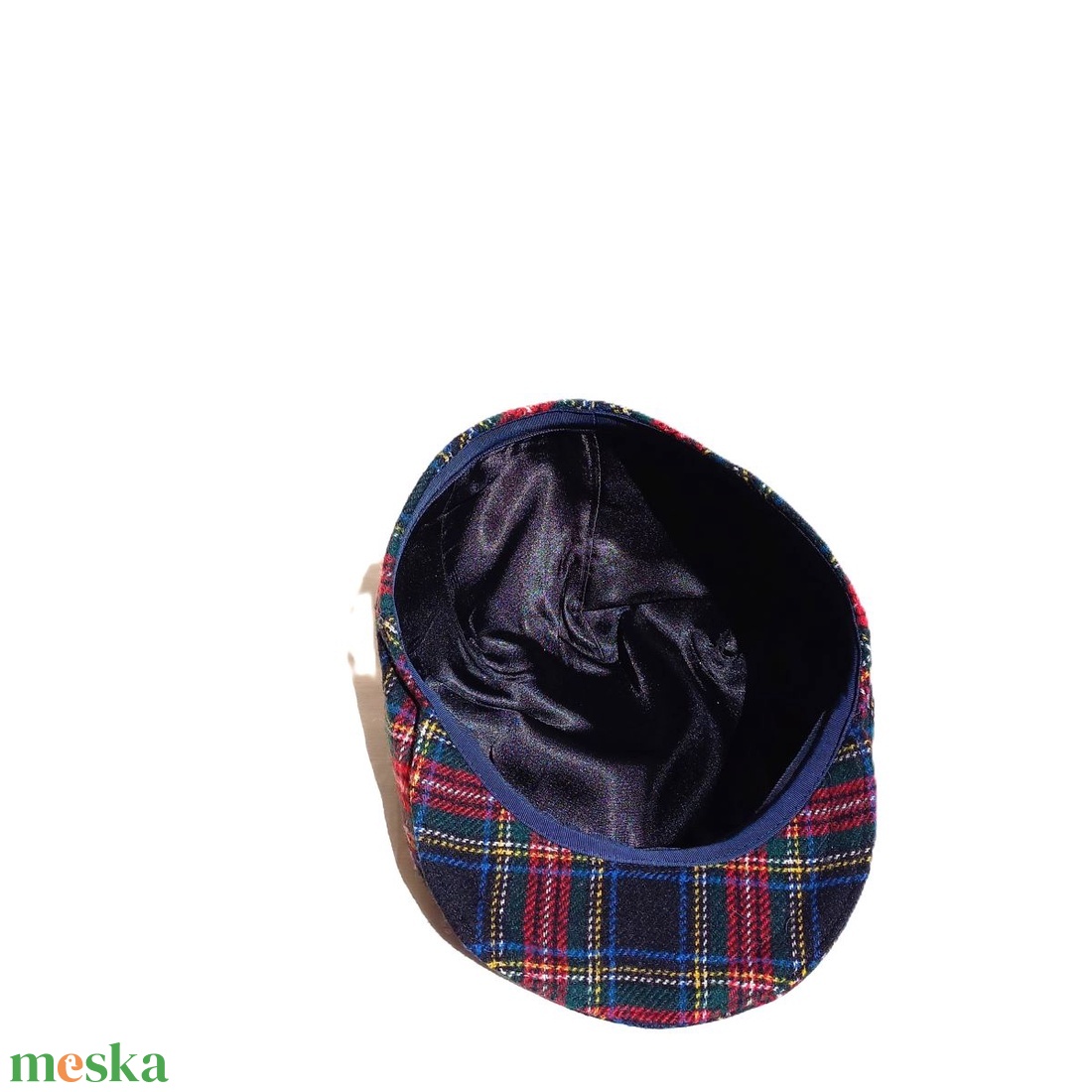 Golf sapka / őszi � téli / uisex / skót kockás gyapjú tweed szövet - ruha & divat - sál, sapka, kendő - sapka - Meska.hu