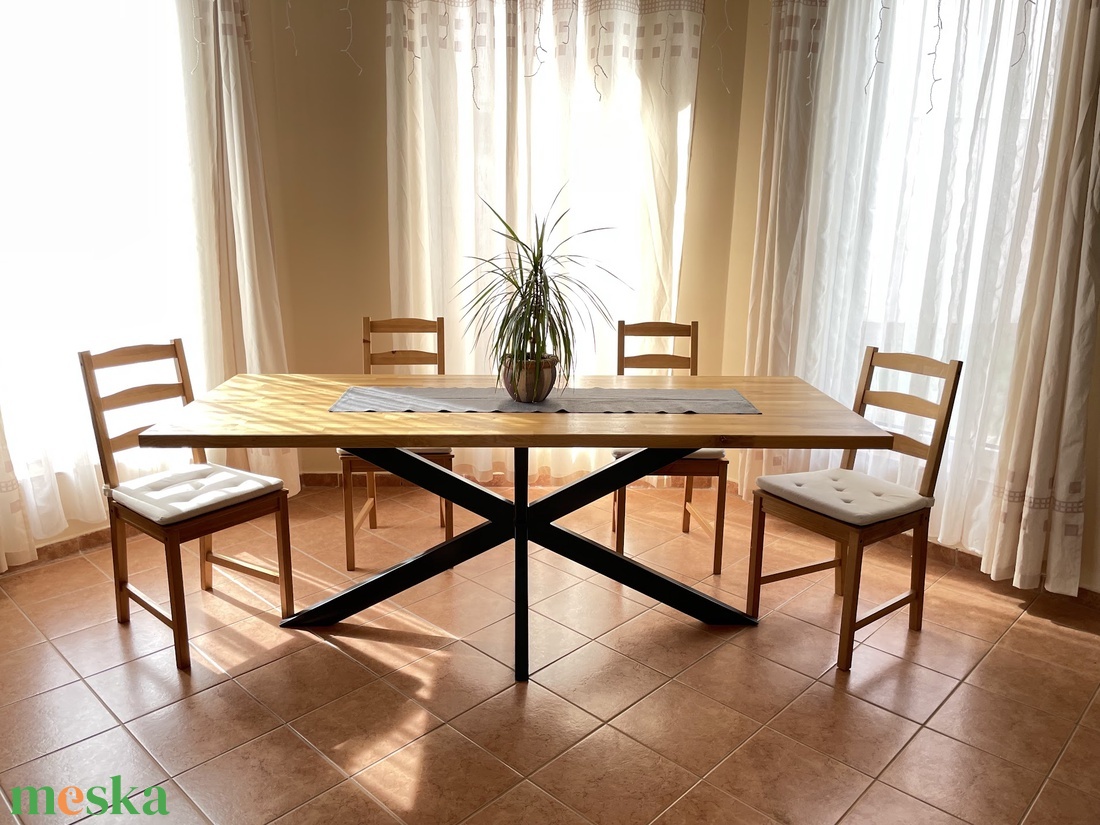 Industrial étkező asztal - otthon & életmód - bútor - asztal - Meska.hu