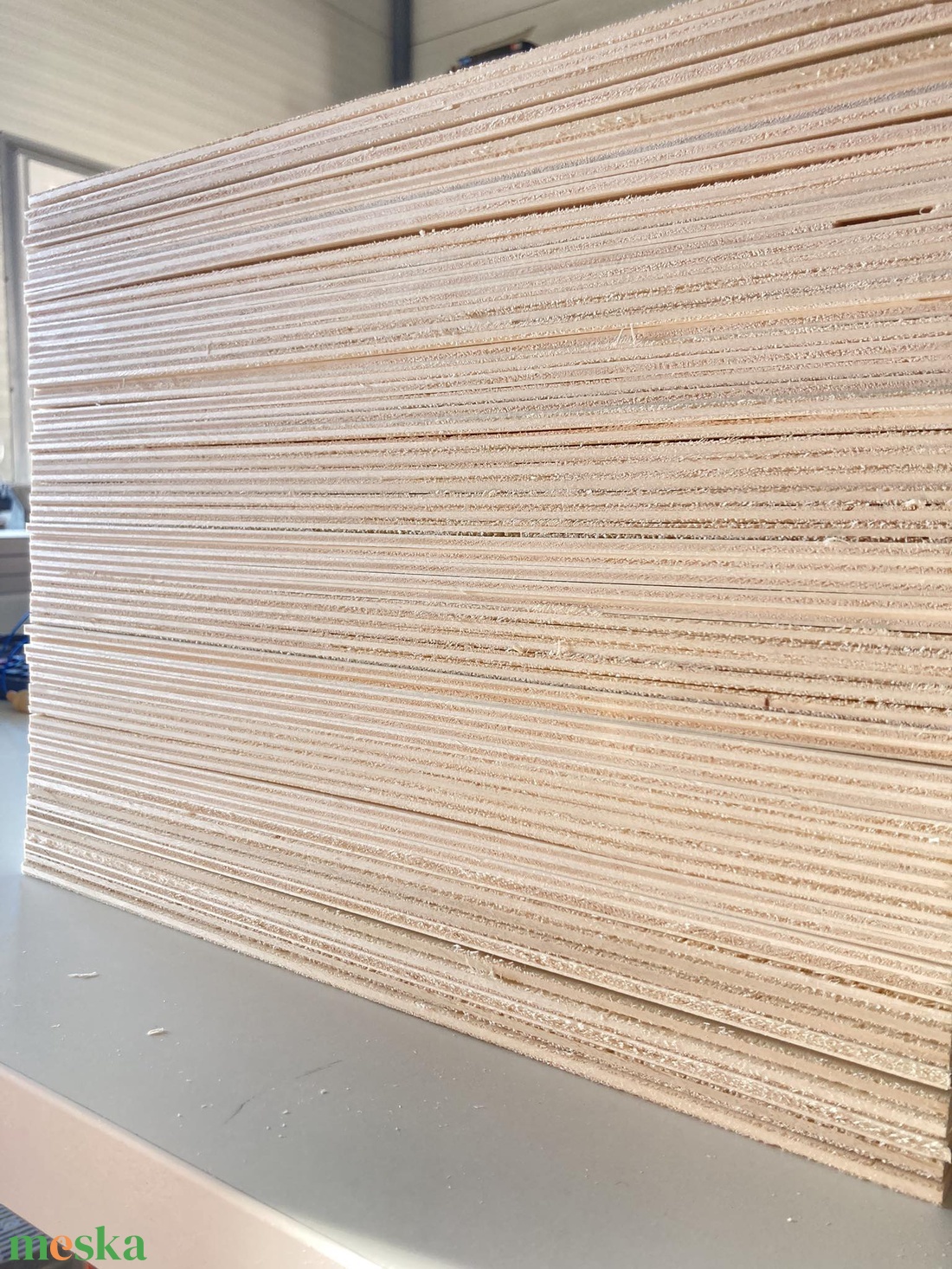 Nyár rétegelt lemez - 400x400mm - 3mm vastag - kellékek & szerszámok - fa - rétegelt lemez, fa alap - Meska.hu