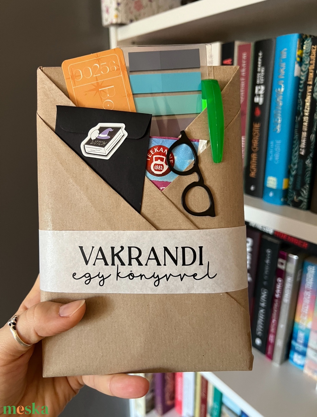 Blind date with a book - Vakrandi egy könyvvel BOOKAPEST/thriller - diy (csináld magad) - egységcsomag - Meska.hu