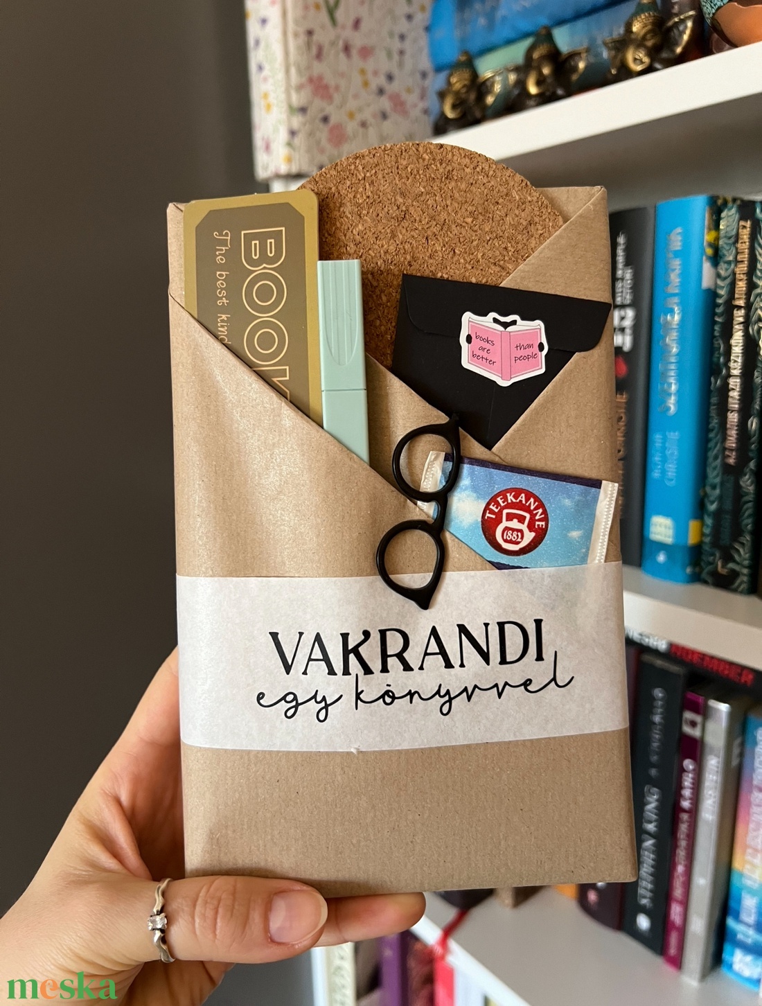 Blind date with a book - Vakrandi egy könyvvel BOOKAPEST/krimi - diy (csináld magad) - egységcsomag - Meska.hu