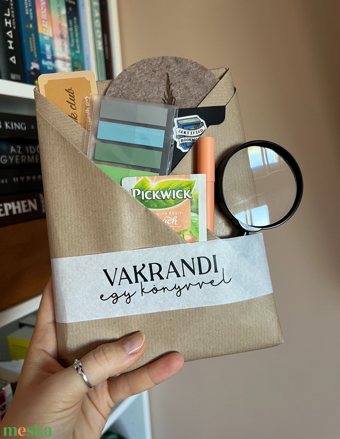 Blind date with a book - Vakrandi egy könyvvel BOOKAPEST/bűnügy - diy (csináld magad) - egységcsomag - Meska.hu