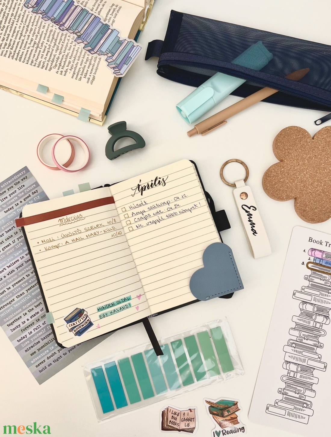 Bookish Bundle � Midnight black � Könyvmoly csomag - diy (csináld magad) - egységcsomag - Meska.hu