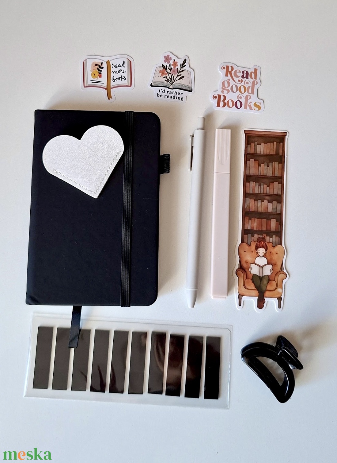 Bookish Bundle � Midnight black � Könyvmoly csomag - diy (csináld magad) - egységcsomag - Meska.hu