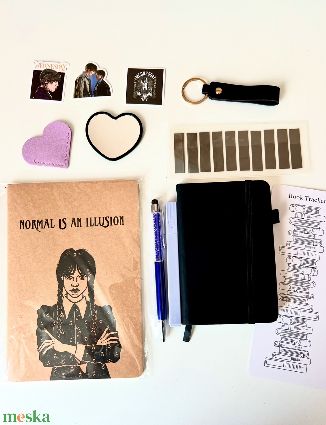 LIMITÁLT KIADÁS: Bookish Bundle � Wednesday Könyvmoly csomag - diy (csináld magad) - egységcsomag - Meska.hu