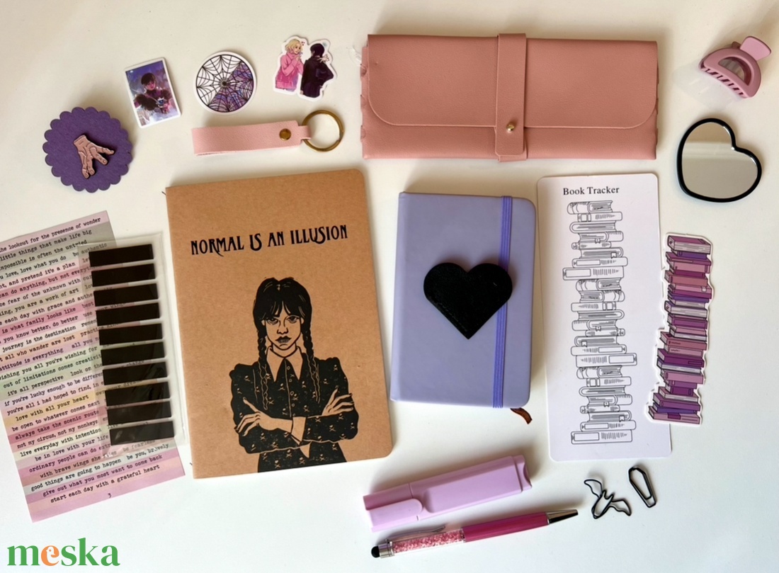 LIMITÁLT KIADÁS: Bookish Bundle � Wednesday Könyvmoly csomag - diy (csináld magad) - egységcsomag - Meska.hu