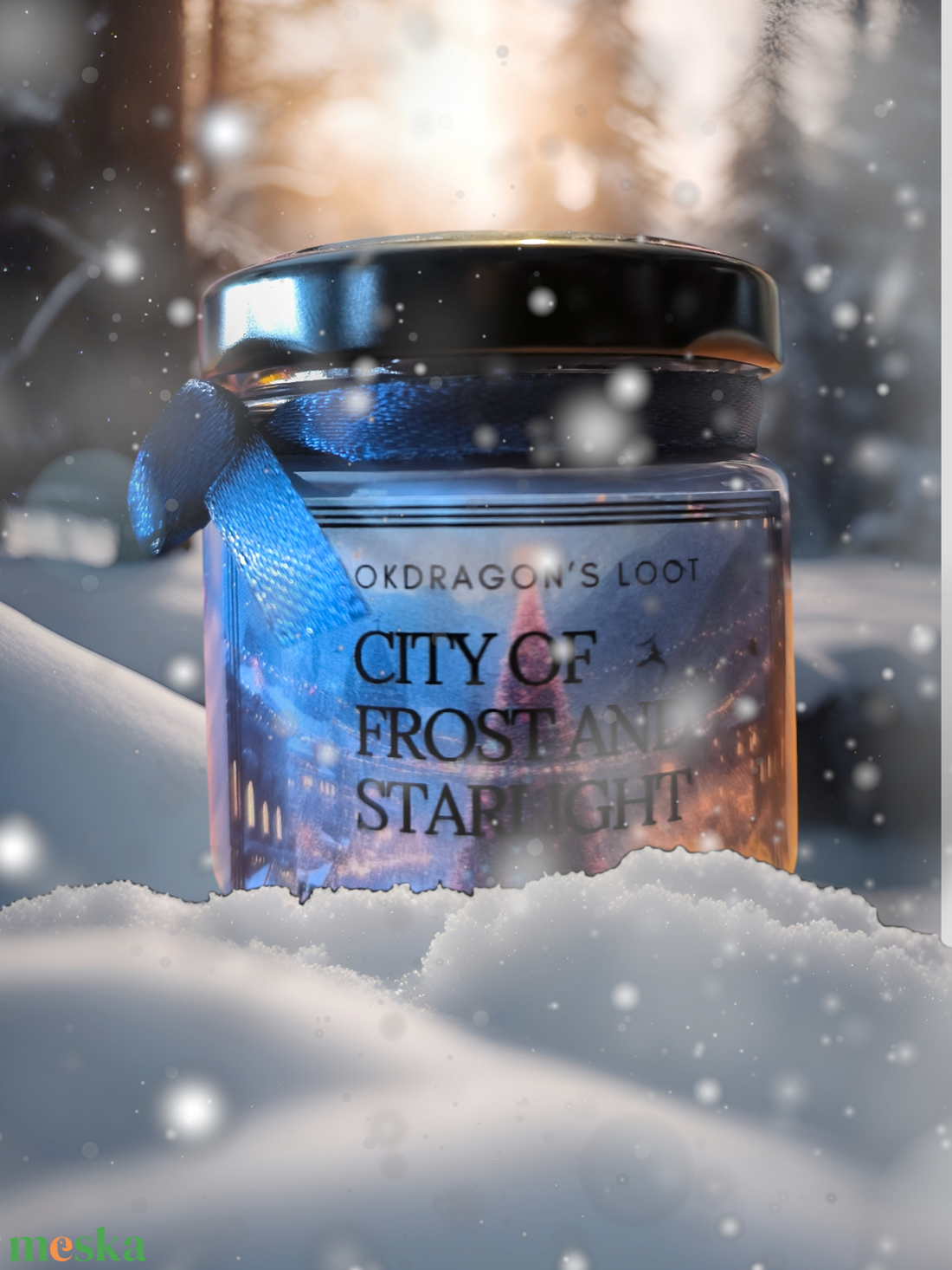 City of Frost and Starlight - szójaviasz könyves gyertya - otthon & életmód - gyertya, illat, aroma - gyertya - Meska.hu City of Frost and Starlight - szójaviasz könyves gyertya - otthon & életmód - gyertya, illat, aroma - gyertya - Meska.hu