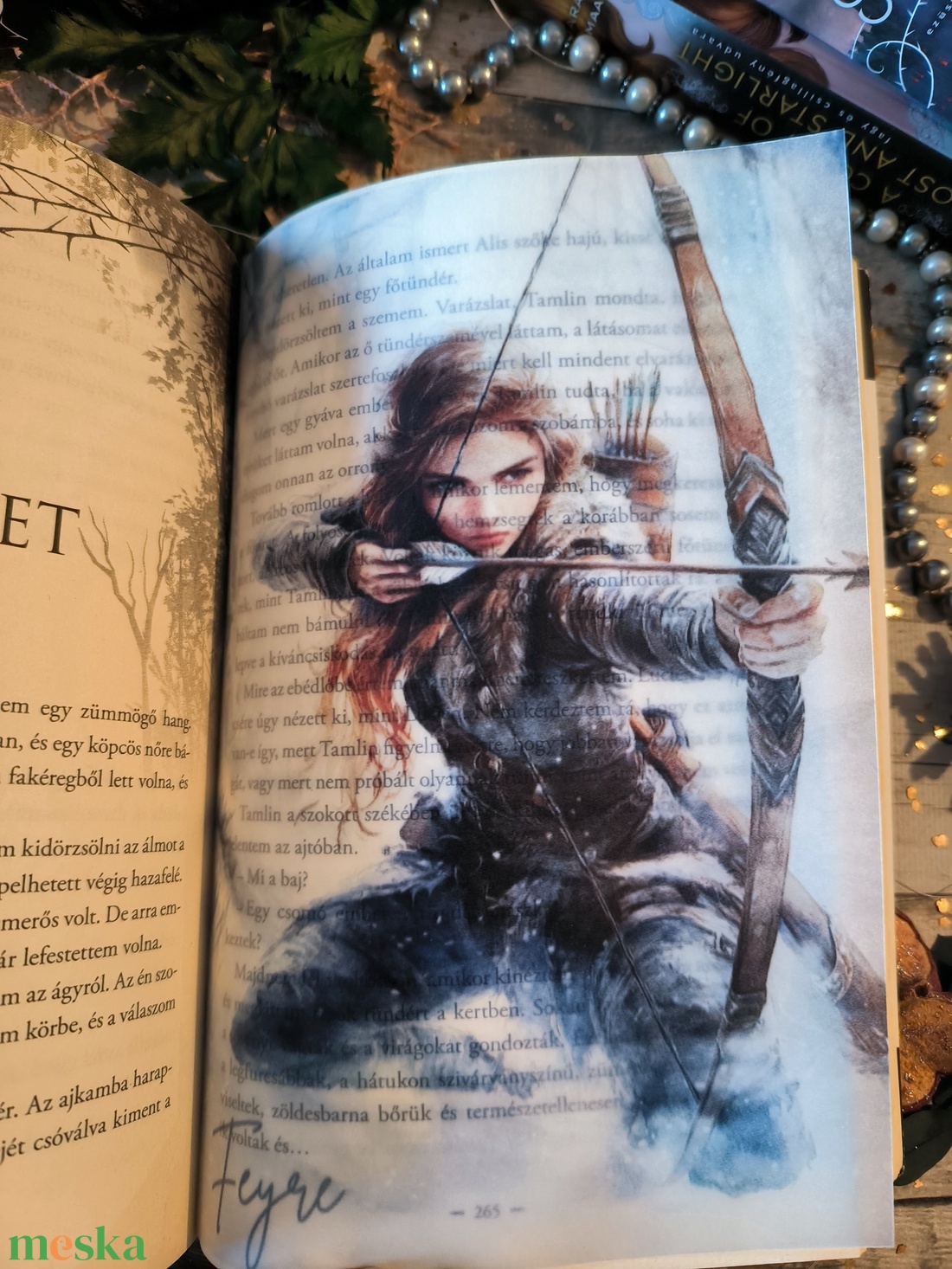 Feyre KönyvOverlay Tüskék és Rózsák udvara sorozathoz - művészet - grafika & illusztráció - művészi nyomat - Meska.hu