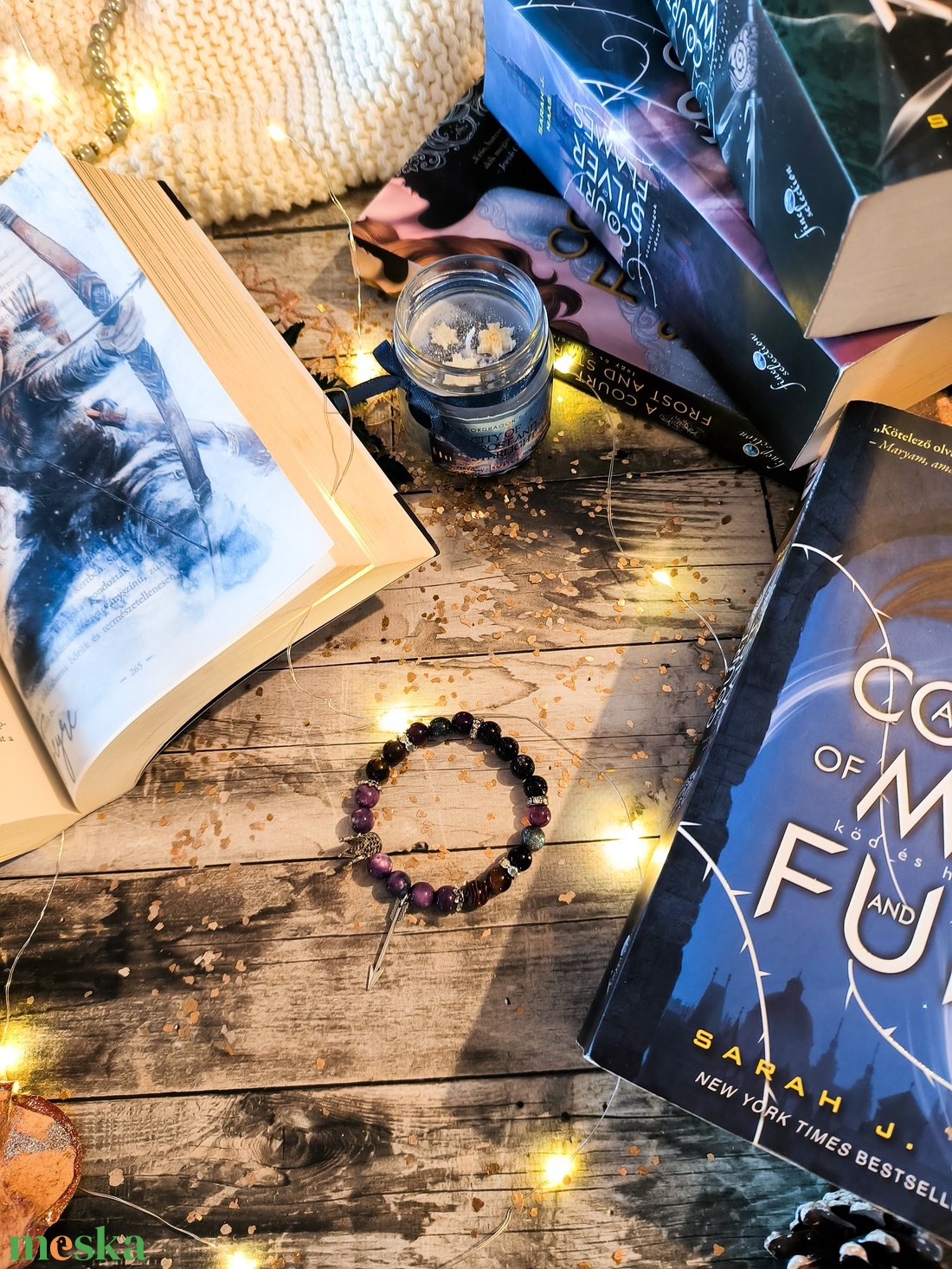Feyre ACOTAR ásvány karkötő - ékszer - karkötő - charm karkötő - Meska.hu Feyre ACOTAR ásvány karkötő - ékszer - karkötő - charm karkötő - Meska.hu