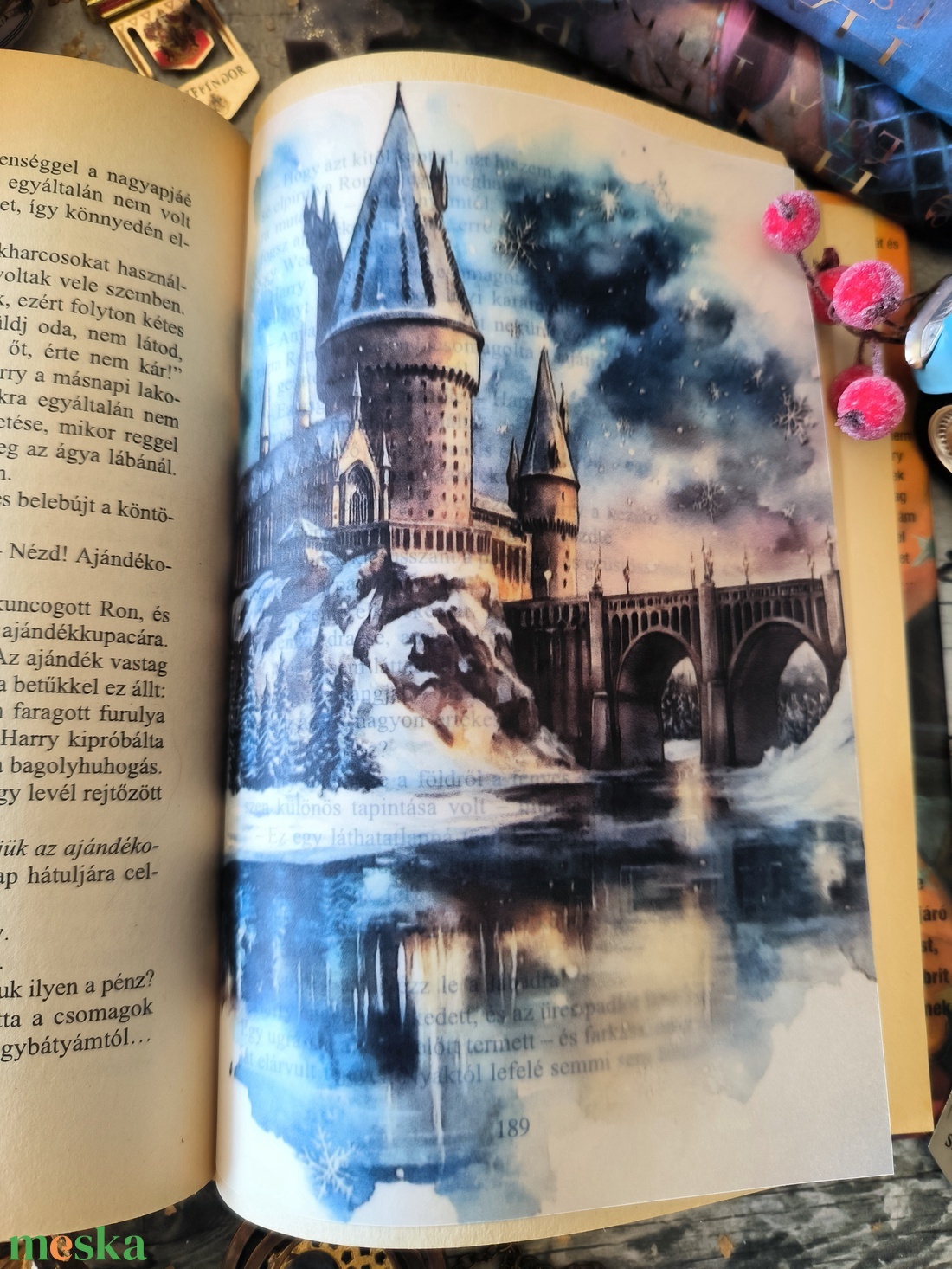 Roxfort télen KönyvOverlay Harry Potter sorozathoz - művészet - grafika & illusztráció - művészi nyomat - Meska.hu Roxfort télen KönyvOverlay Harry Potter sorozathoz - művészet - grafika & illusztráció - művészi nyomat - Meska.hu