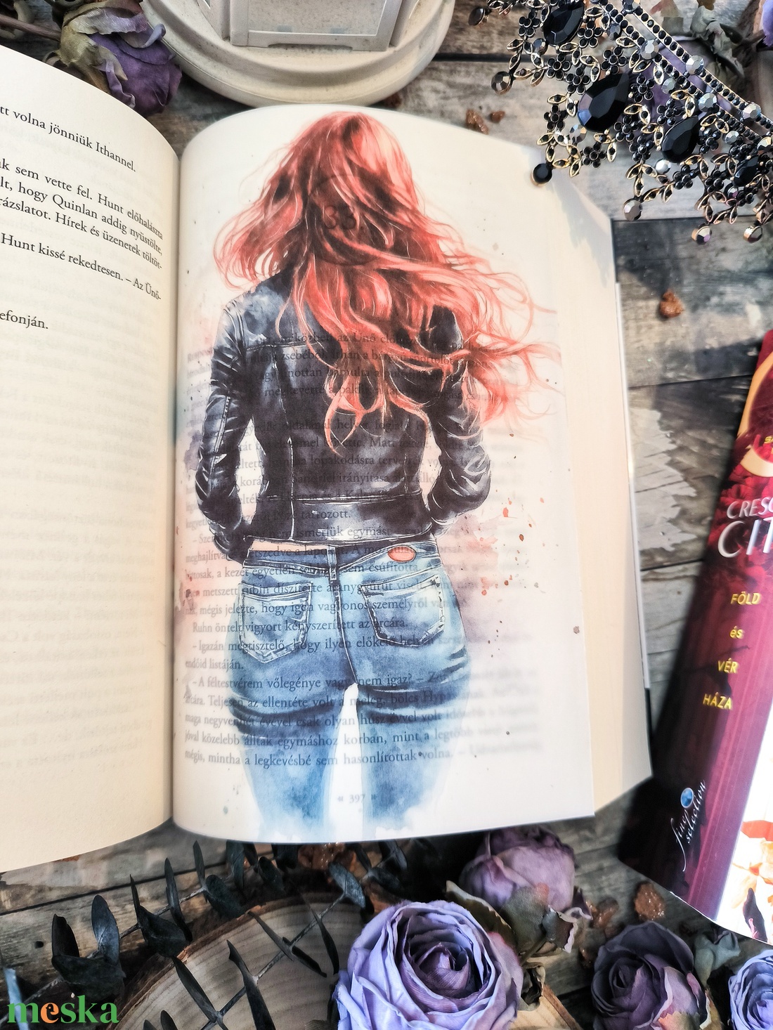 Bryce Quinlan Crescent City KönyvOverlay - művészet - grafika & illusztráció - művészi nyomat - Meska.hu