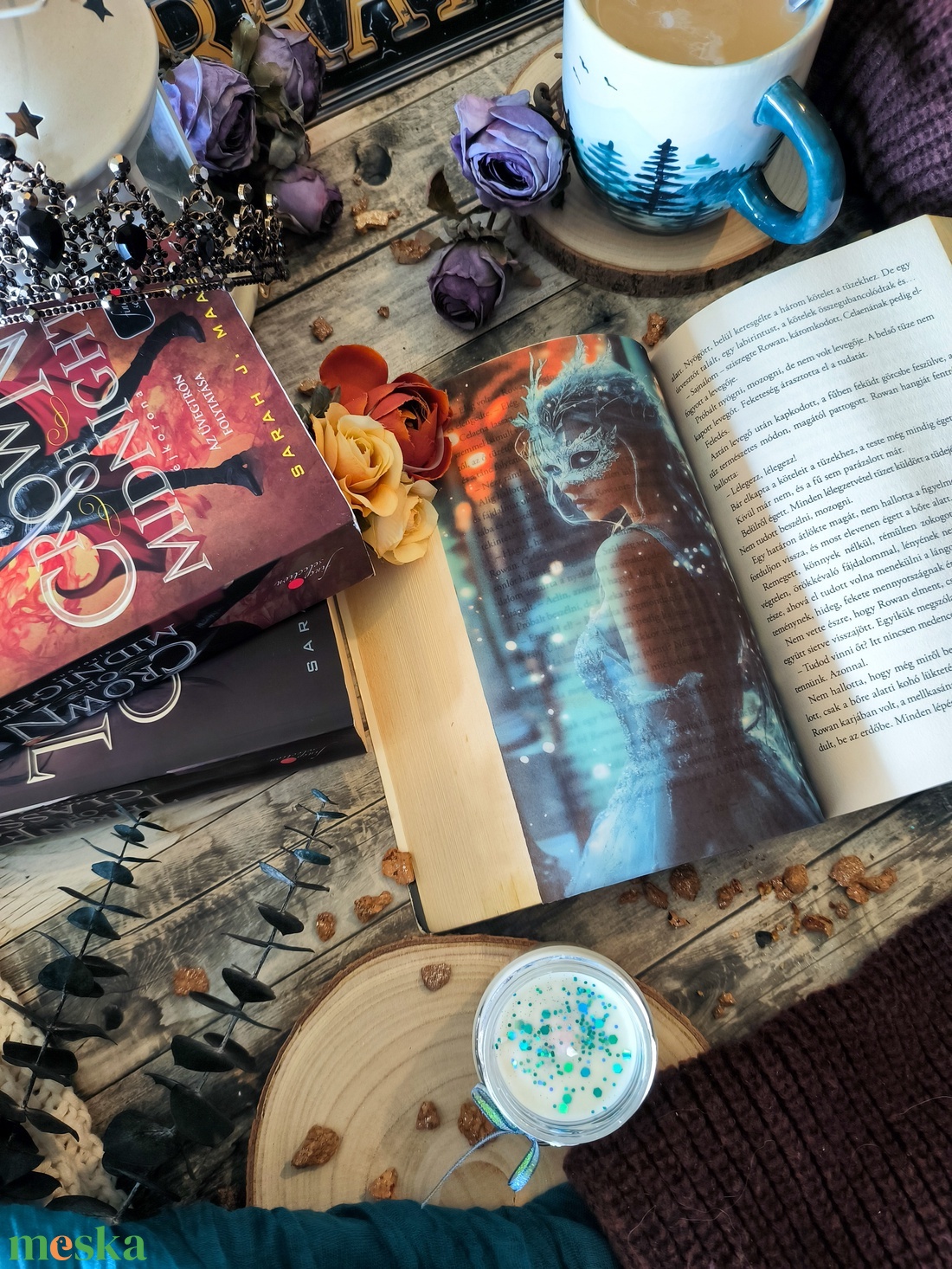 Celeana Yule Ball 2 KönyvOverlay - művészet - grafika & illusztráció - művészi nyomat - Meska.hu