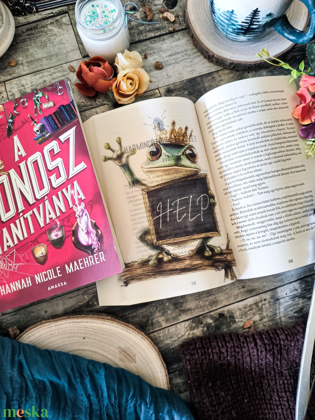 Kingsley - A Gonosz Asszisztense KönyvOverlay - művészet - grafika & illusztráció - művészi nyomat - Meska.hu
