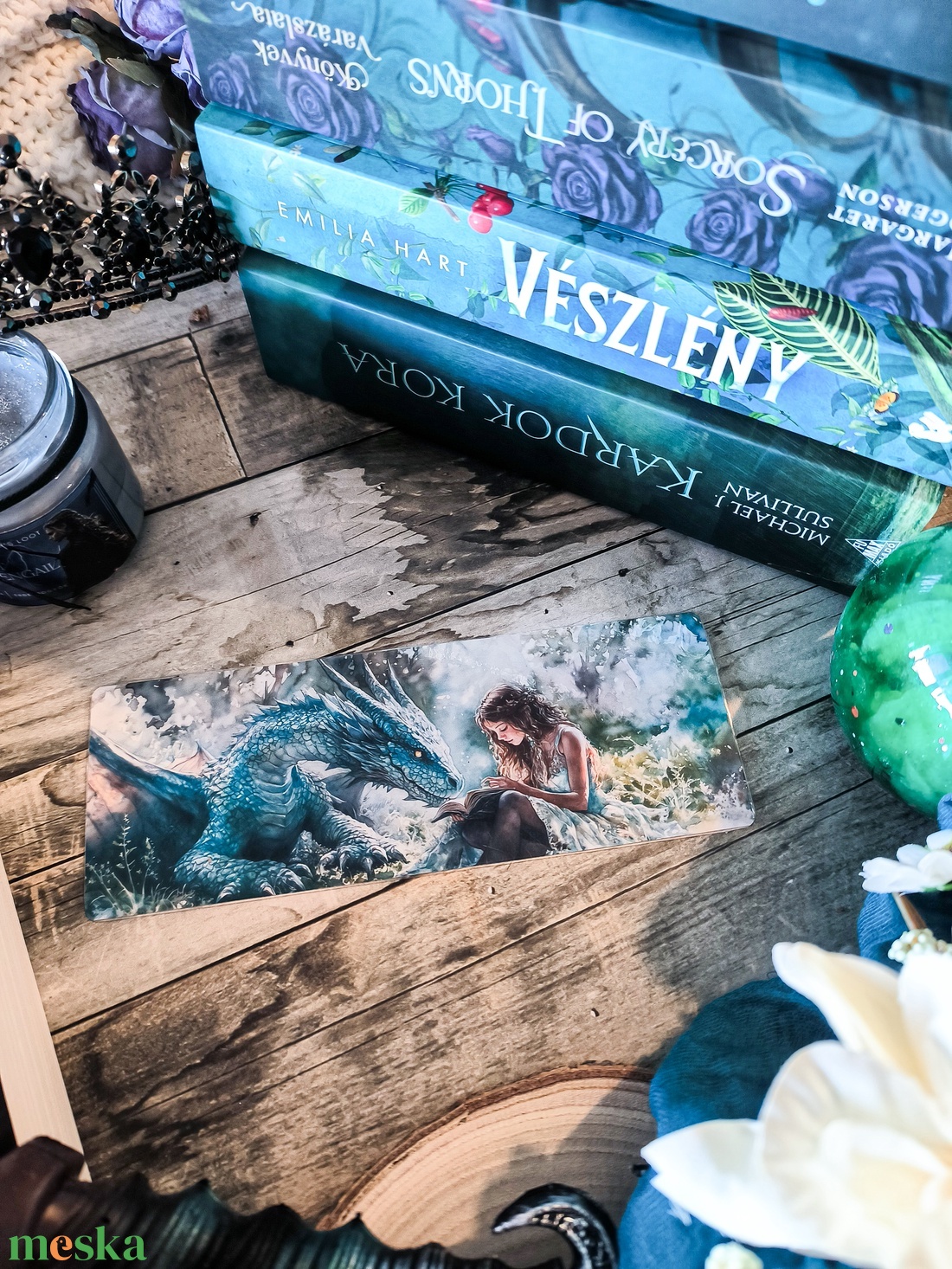Spring Reading Dragon könyvjelző 1 - könyv & zene - könyvjelző - Meska.hu Spring Reading Dragon könyvjelző 1 - könyv & zene - könyvjelző - Meska.hu