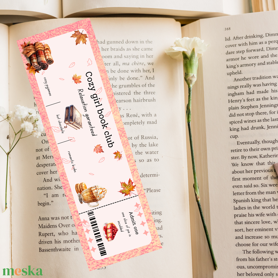 Cozy Girl Bookclub őszi könyvjelző - könyv & zene - könyvjelző - Meska.hu Cozy Girl Bookclub őszi könyvjelző - könyv & zene - könyvjelző - Meska.hu