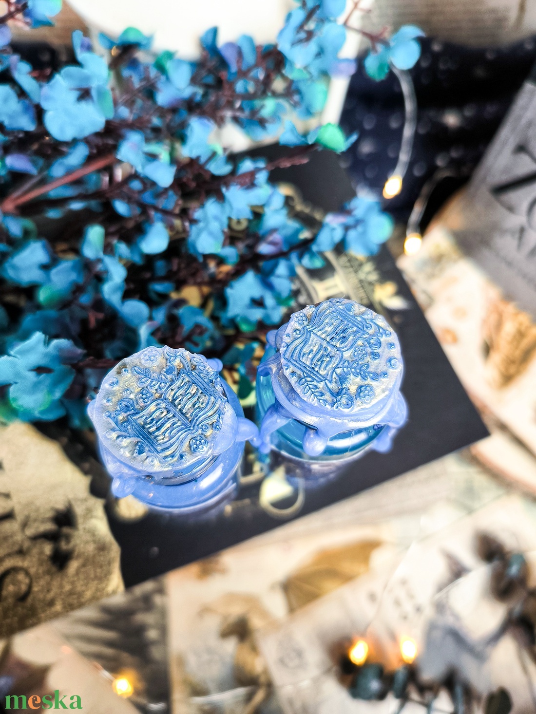 Lunar Regrowth Potion - Darcy hajnövesztő széruma bájital - otthon & életmód - dekoráció - asztal és polc dekoráció - díszüveg - Meska.hu