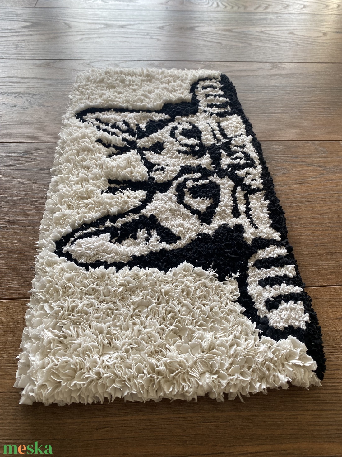 Tufting technikával készült cicás szőnyeg - otthon & életmód - lakástextil - szőnyeg - szövött szőnyeg - Meska.hu