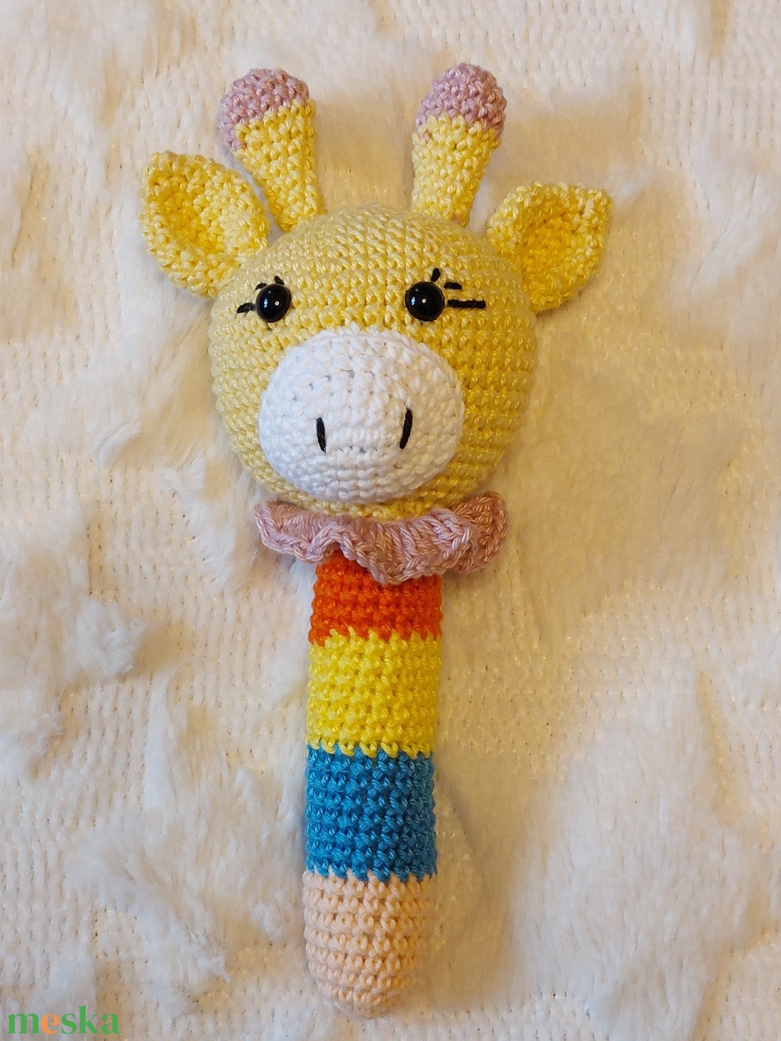 Amigurumi zsiráf csörgő - játék & sport - 3 éves kor alattiaknak - csörgő - Meska.hu Amigurumi zsiráf csörgő - játék & sport - 3 éves kor alattiaknak - csörgő - Meska.hu
