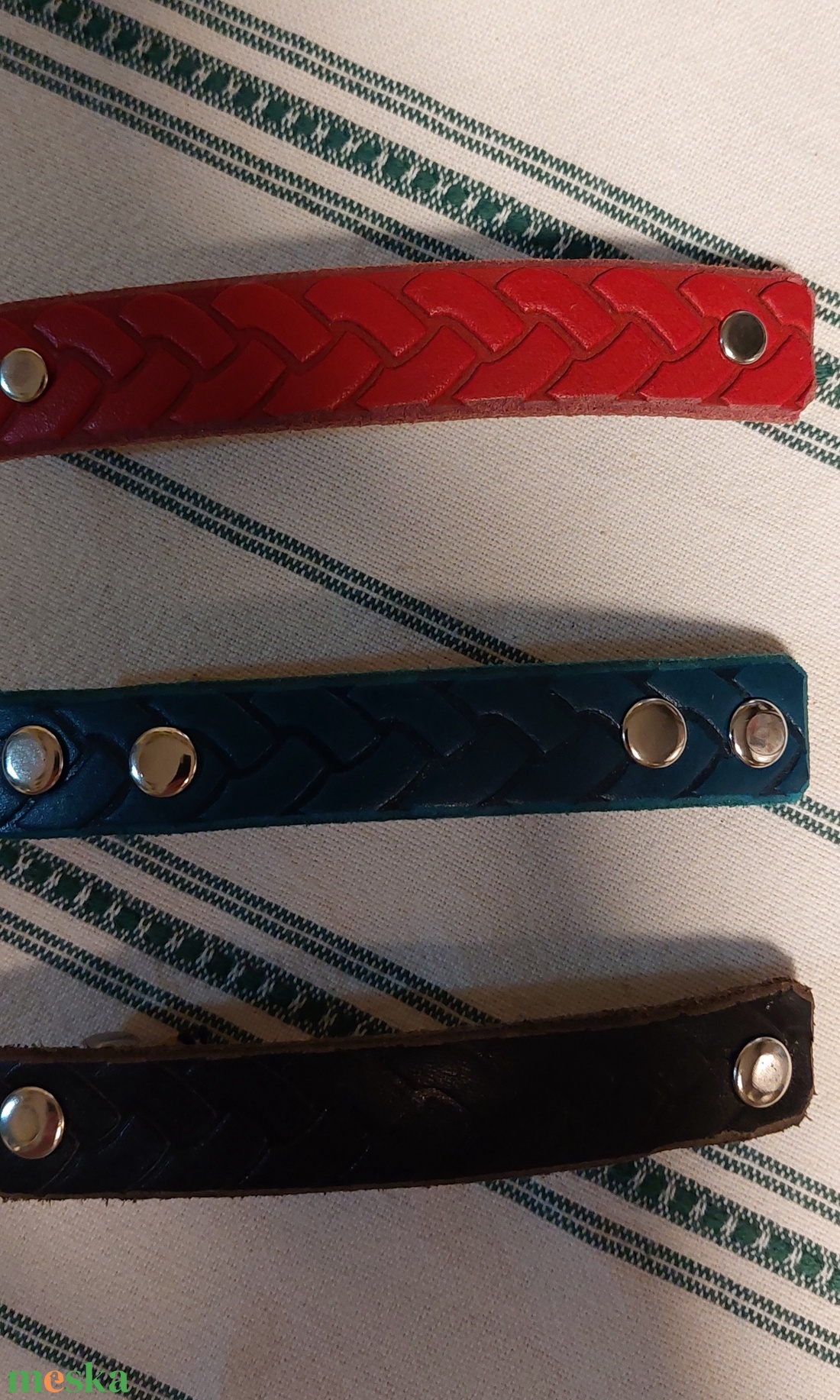 Fonott mintás hajcsatok - ruha & divat - hajdísz & hajcsat - hajcsat & hajtű - Meska.hu