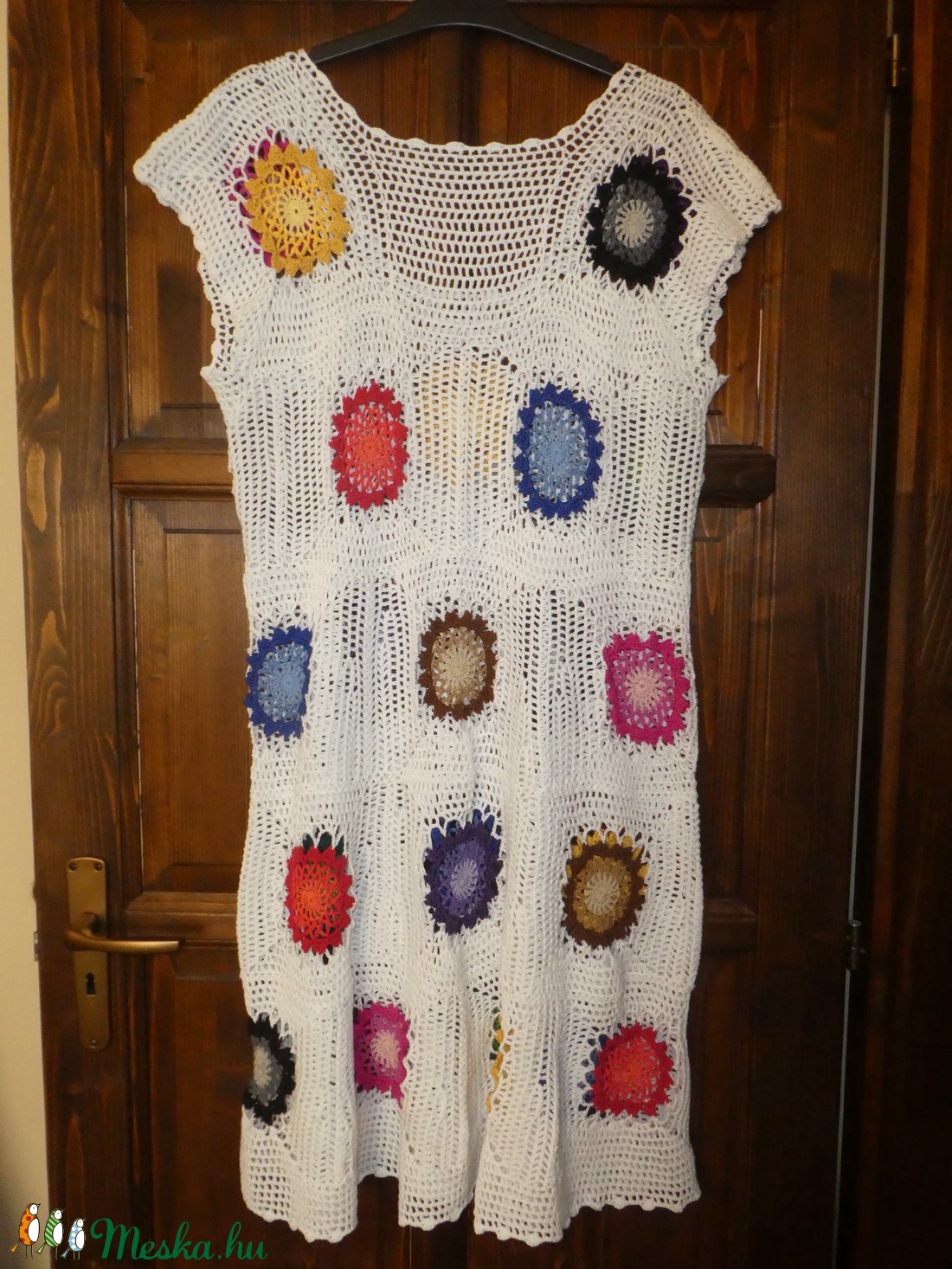 horgolt nyári ruha  - ruha & divat - női ruha - ruha - Meska.hu
