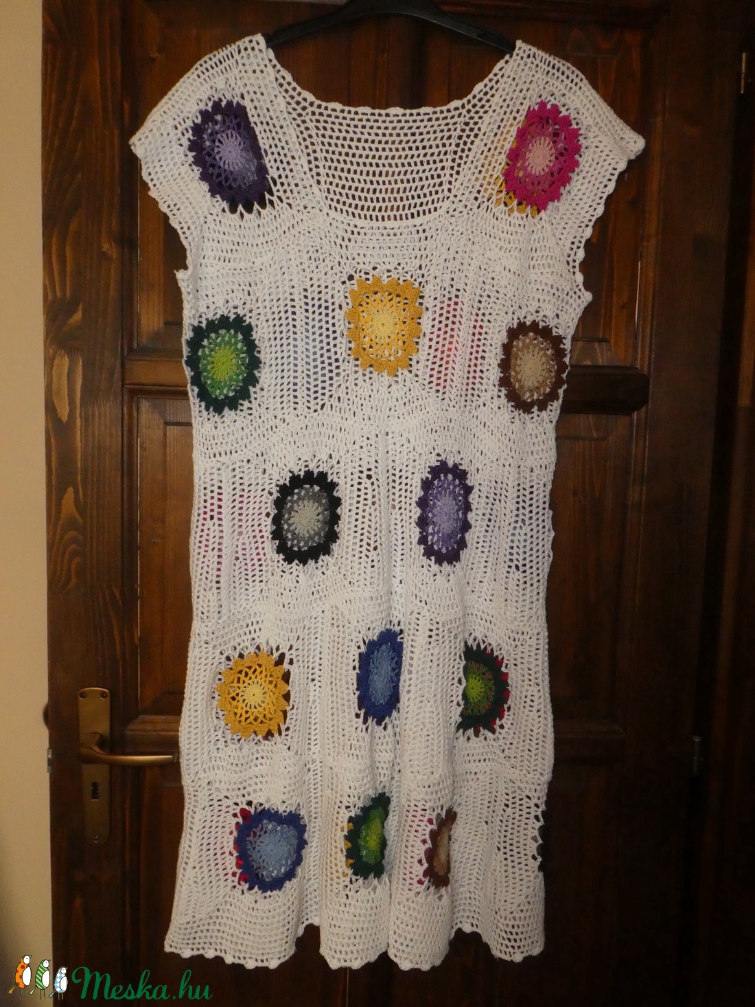 horgolt nyári ruha  - ruha & divat - női ruha - ruha - Meska.hu