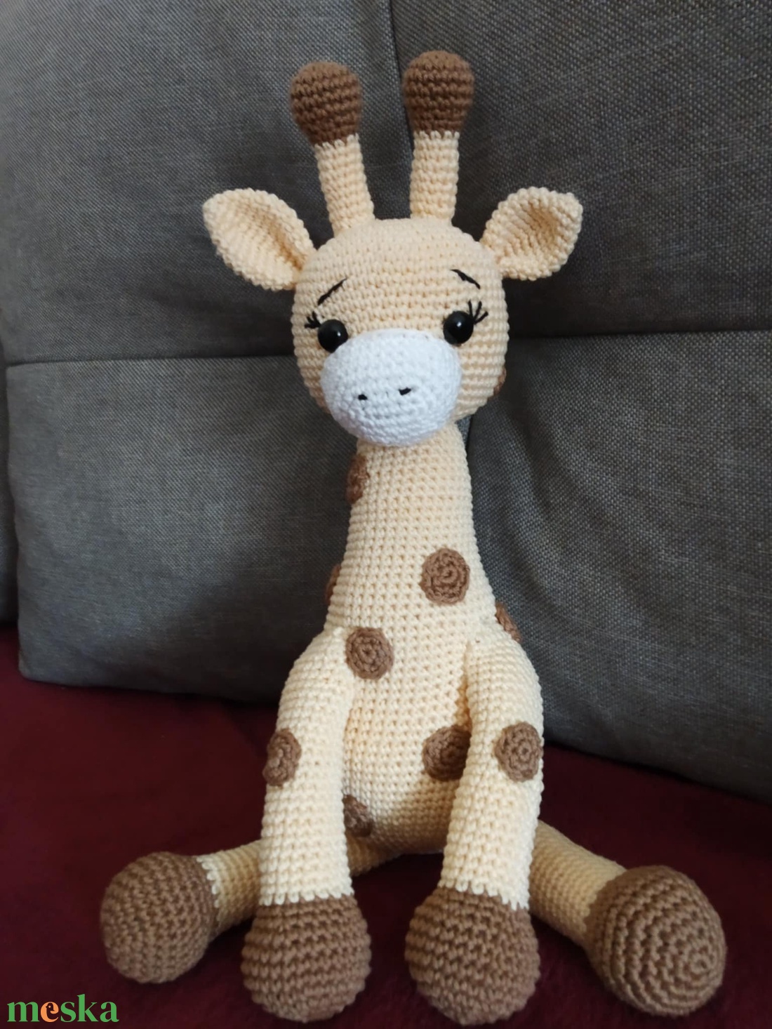 Zsiráf  - játék & sport - plüssállat & játékfigura - zsiráf - Meska.hu