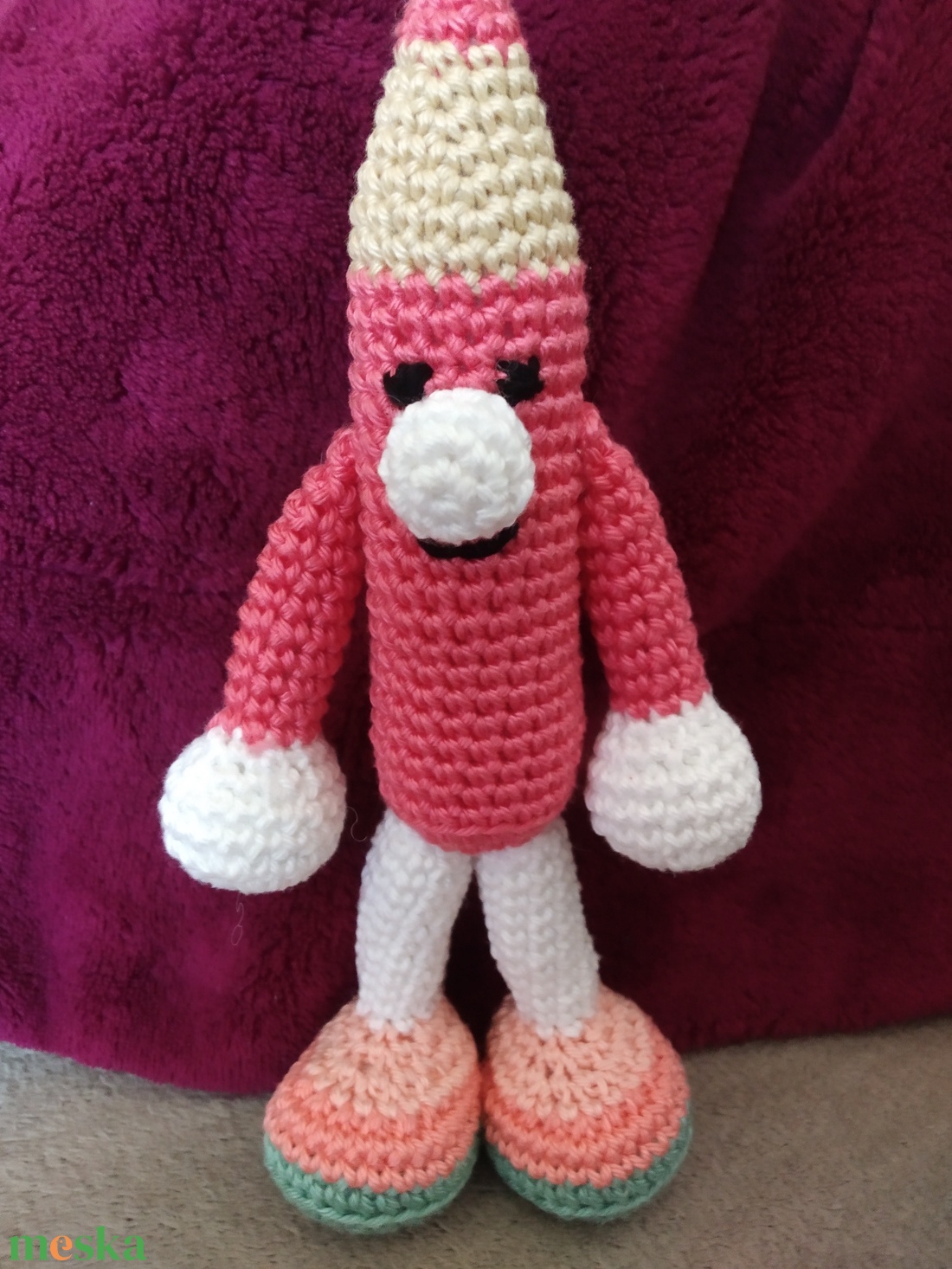 Horgolt ceruza  - játék & sport - plüssállat & játékfigura - más figura - Meska.hu