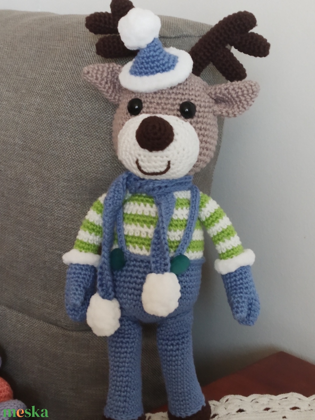 Szarvas  - játék & sport - plüssállat & játékfigura - más figura - Meska.hu