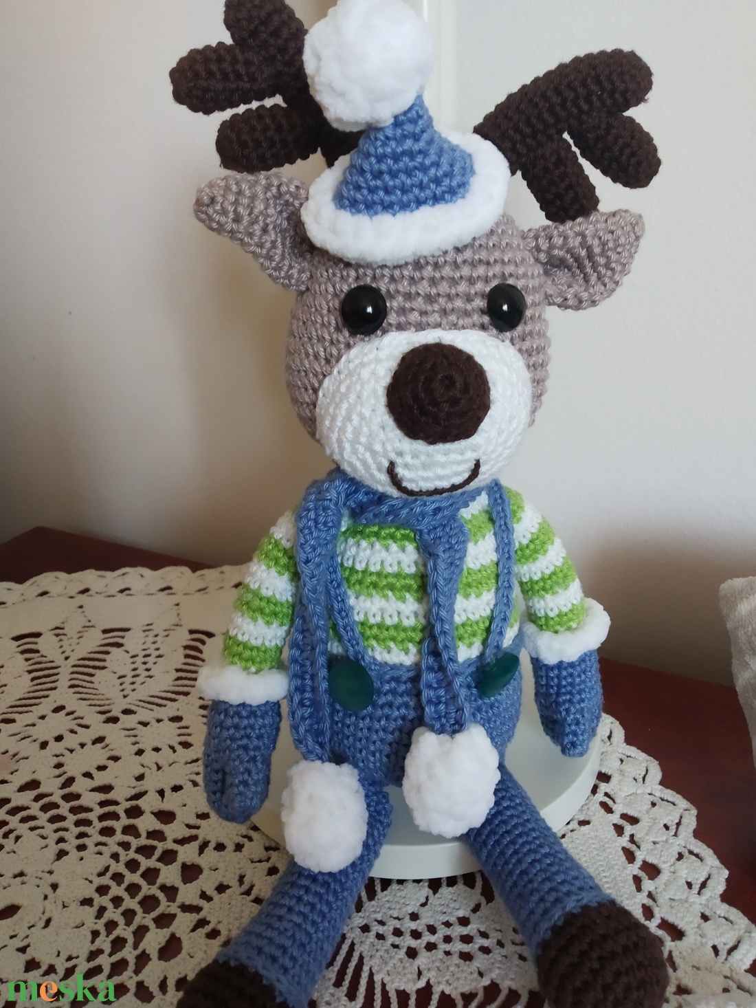 Szarvas  - játék & sport - plüssállat & játékfigura - más figura - Meska.hu