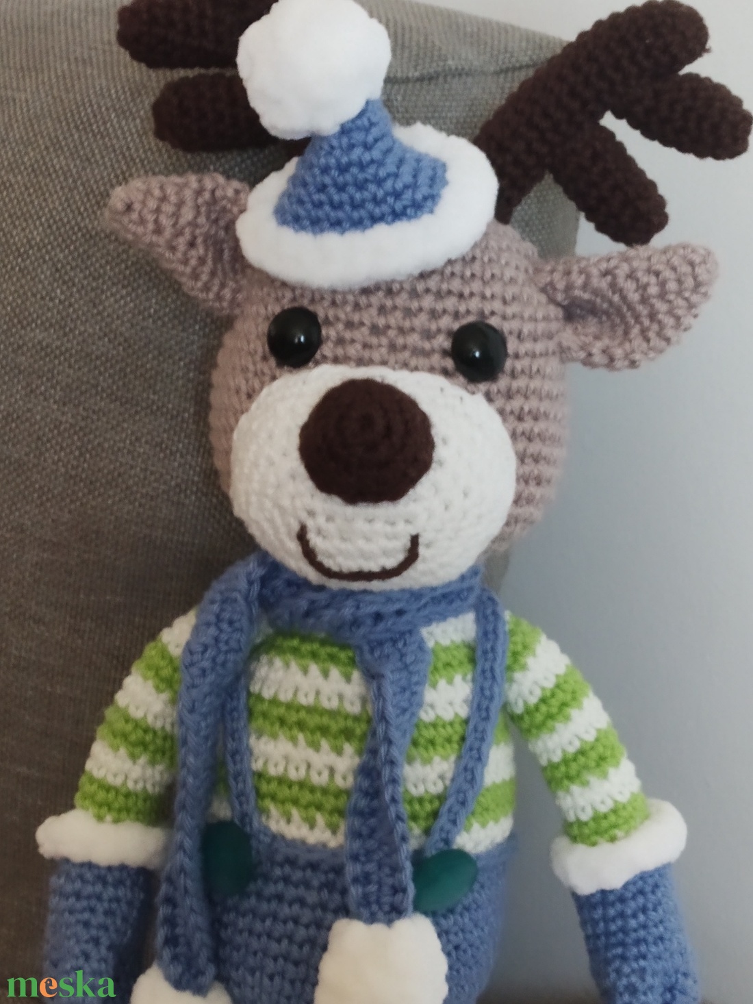 Szarvas  - játék & sport - plüssállat & játékfigura - más figura - Meska.hu