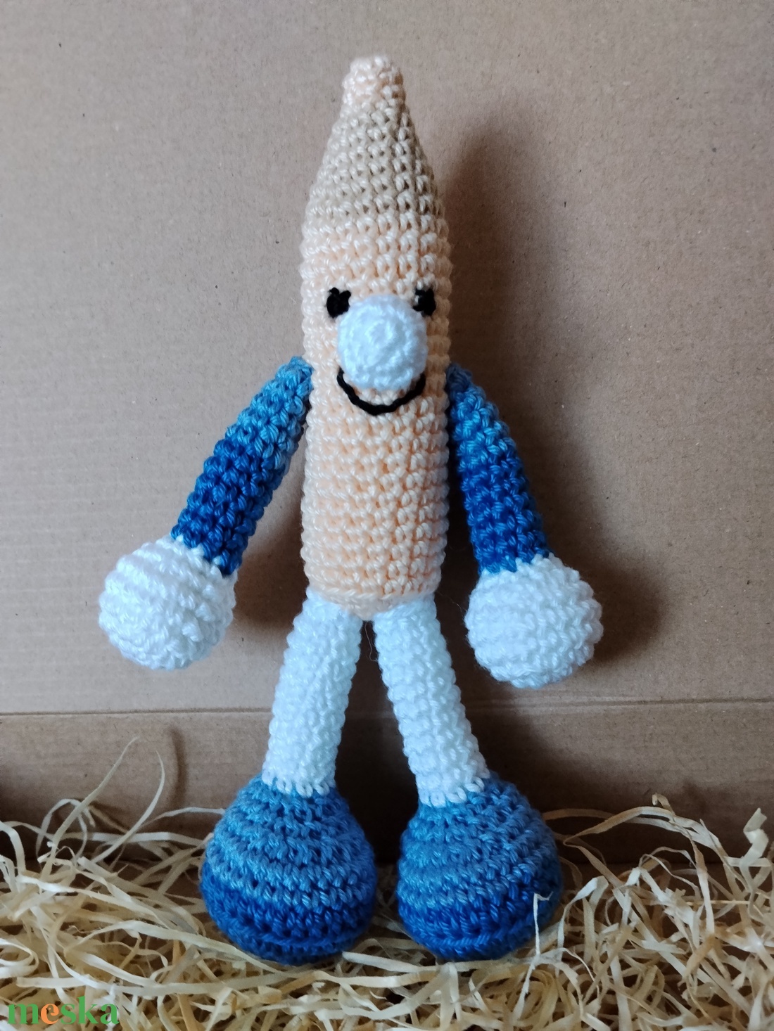 Horgolt ceruza  - játék & sport - plüssállat & játékfigura - más figura - Meska.hu