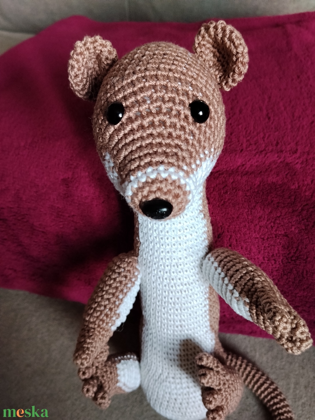 Hermelin  - játék & sport - plüssállat & játékfigura - más figura - Meska.hu