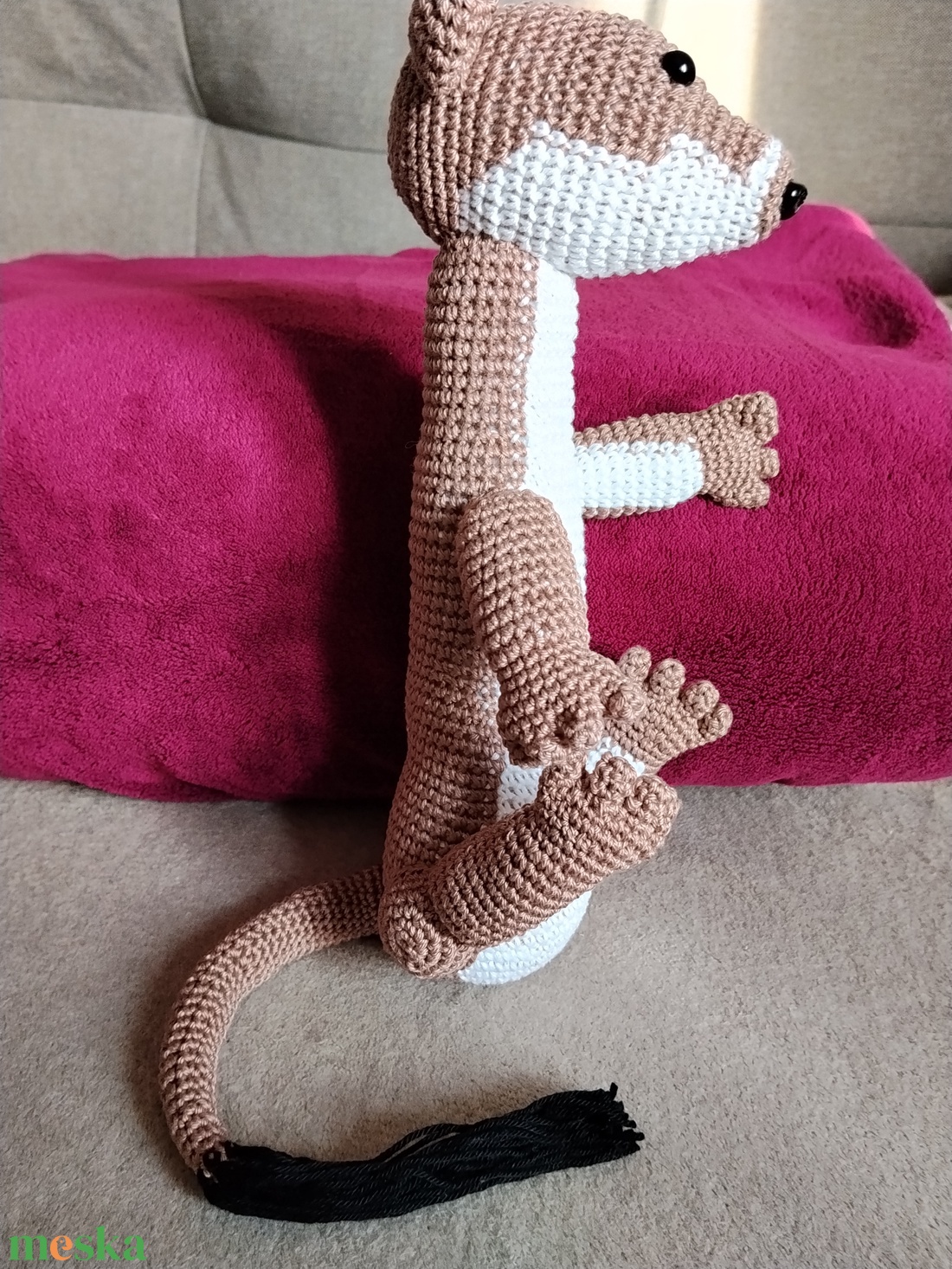 Hermelin  - játék & sport - plüssállat & játékfigura - más figura - Meska.hu