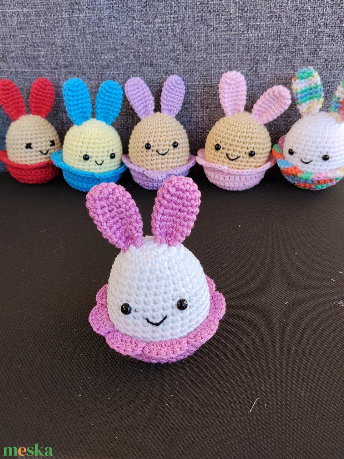 Tojásnyuszi - játék & sport - plüssállat & játékfigura - nyuszi - Meska.hu